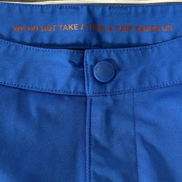 Rhone Performance Golf Short. Blue. 32. Rarely Worn. 7” Inseam. - Picture 7 of 7